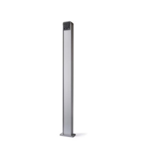 Nice PPK aluminium post with protected housing for key selector Nice PPK aluminium post with protected housing for key selector